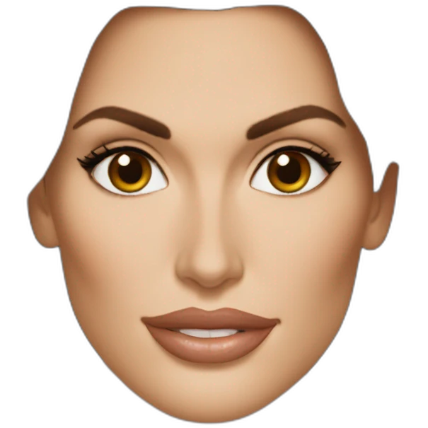 Cindy crawford with beauty mark emoji