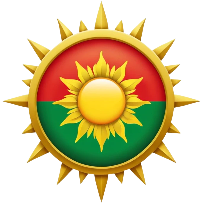 Kurdish flag emoji