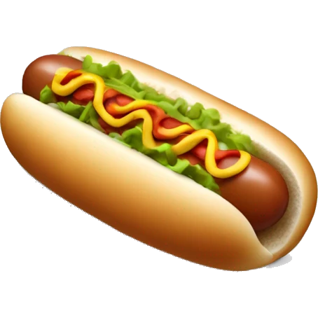 Chicago hot dog  emoji