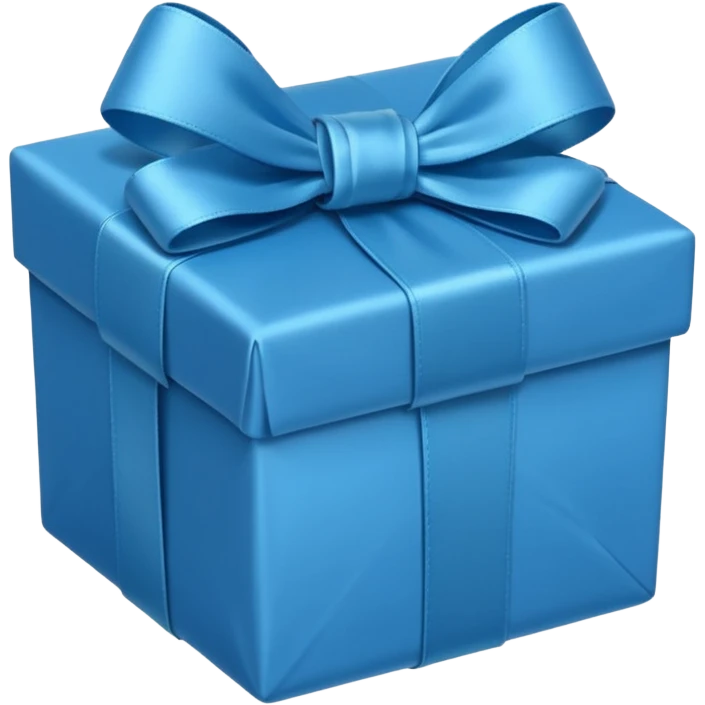 blue gift emoji emoji