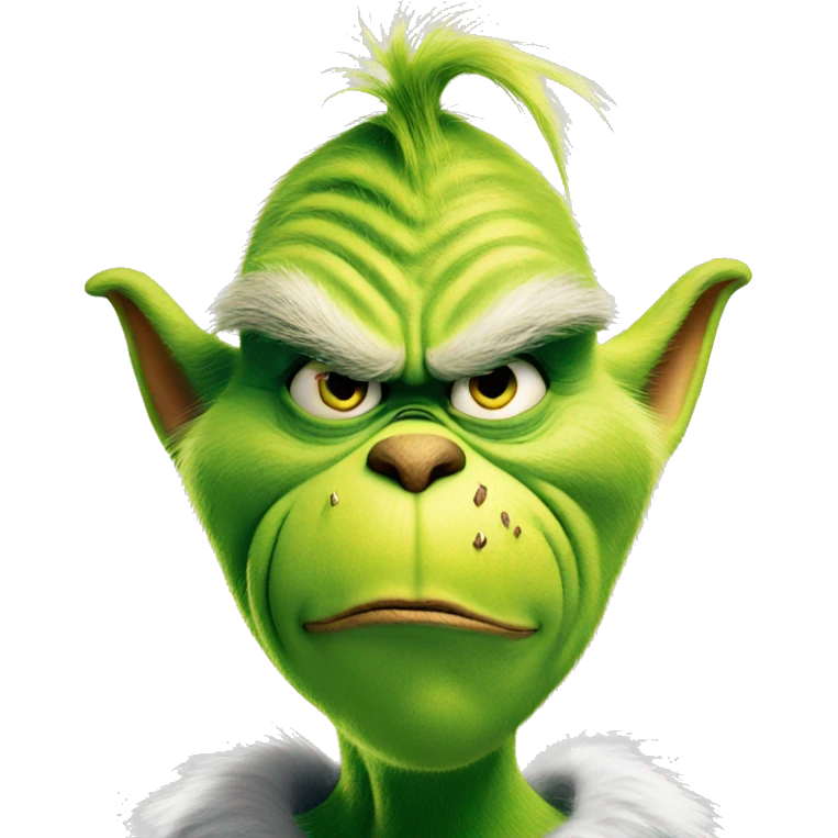 The grinch emoji