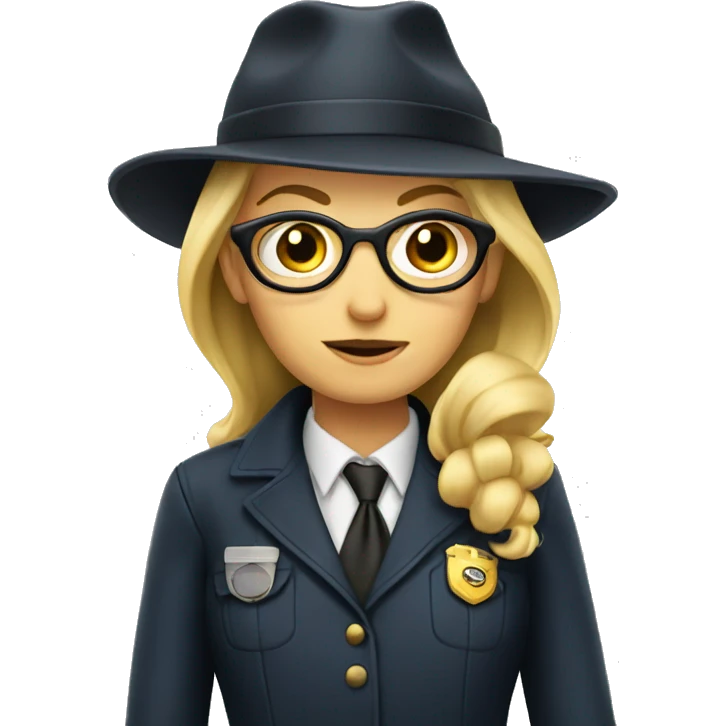 blonde detective emoji