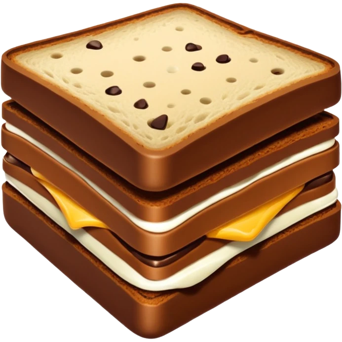chocolate sandwich emoji