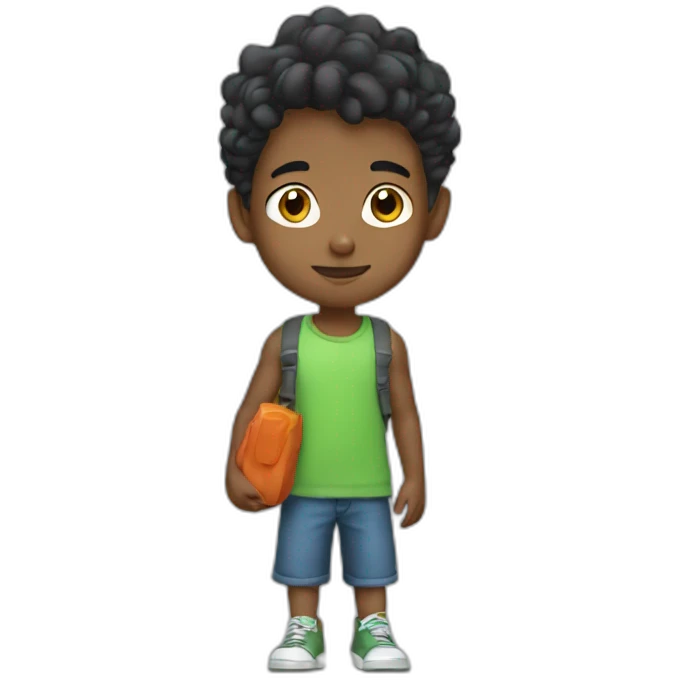 Young boy pump emoji