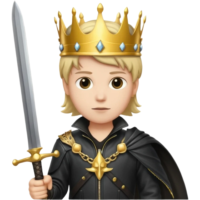 🤣🗡️👑🧥 emoji