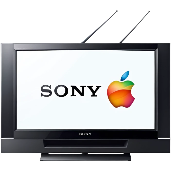 Sony TV with BRAVIA logo emoji