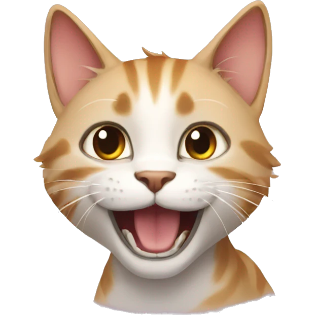 Cat being awesome emoji