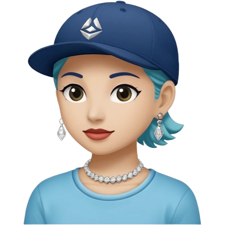 🥷🏻 crea un emojin de como el que está ay pero con gorra marca adida y un collar de diamantes ponle tatuaje en la cara y en la boca ponle brazos qué sea onbre y que se parezca ah este emojin🥷🏻🥷🏻🥷🏻 emoji