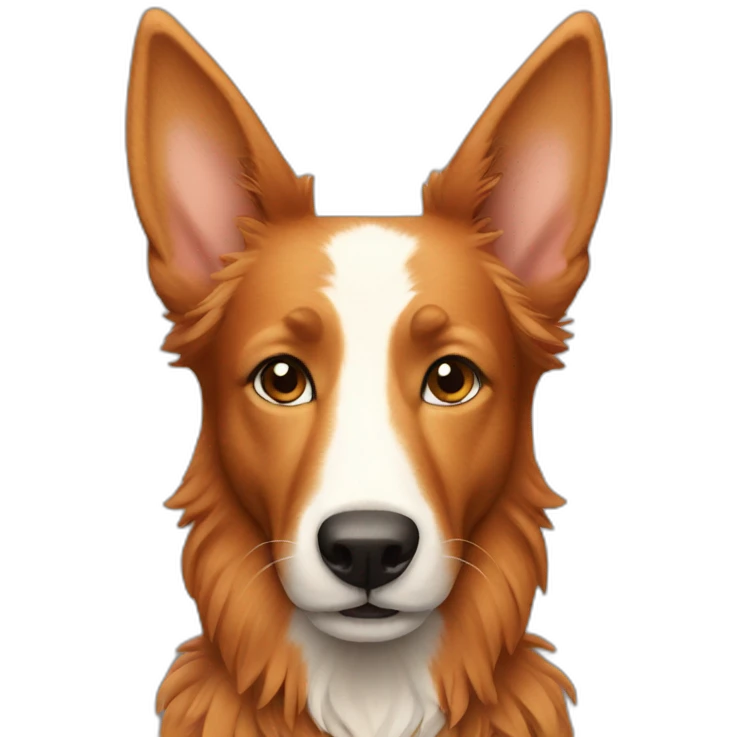 ginger shepherd emoji