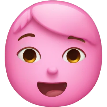 Pink emoji