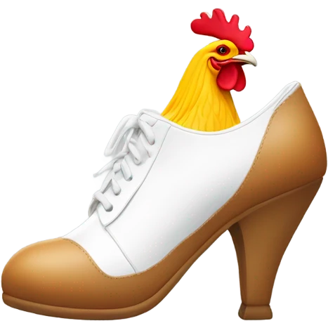https://www.emojis.com/emoji/chicken-legs-dxdGnb3NyT in https://www.emojis.com/emoji/white-heels-dBHVNfnh5e3 emoji