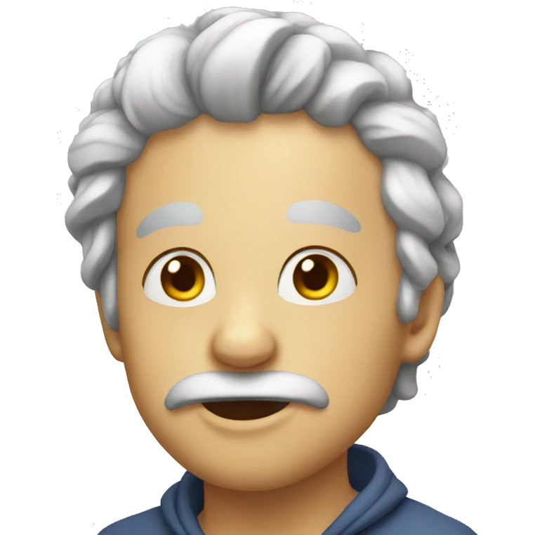 Mewing emoji