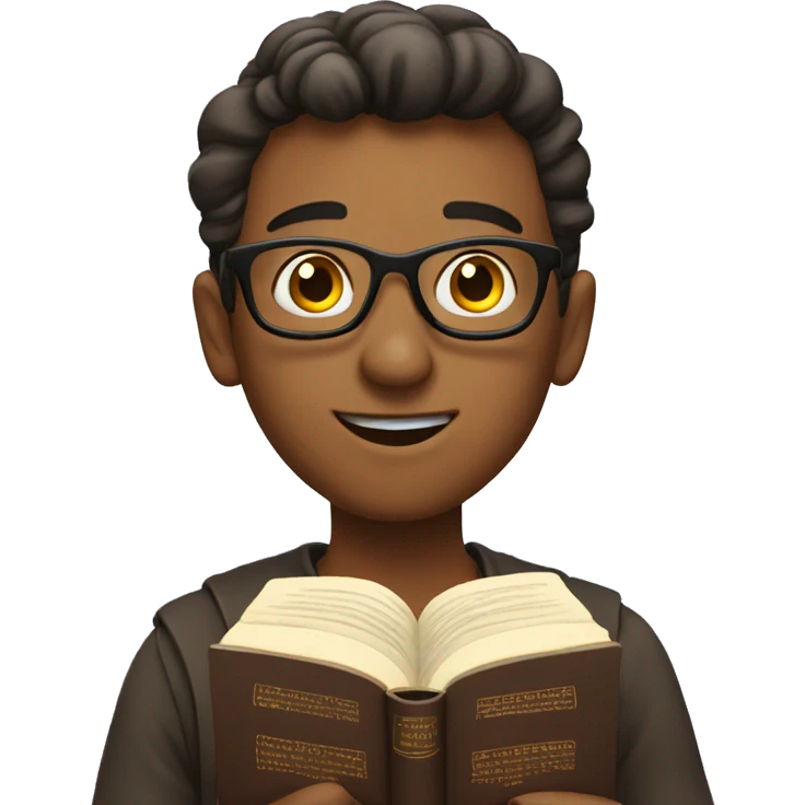 Book lover emoji