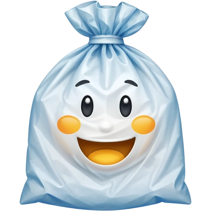 polythene grocery bag emoji