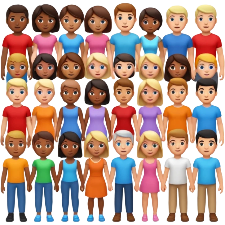 3d group  emoji