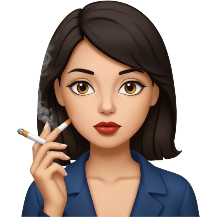 Rana fumando emoji