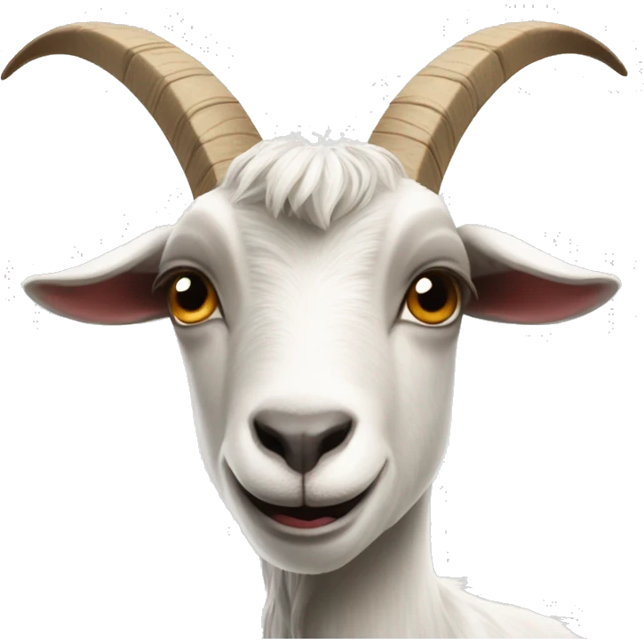 Goat with Cristiano Ronaldo’s Head emoji
