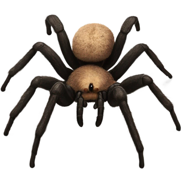 tarantula spider realistic  emoji