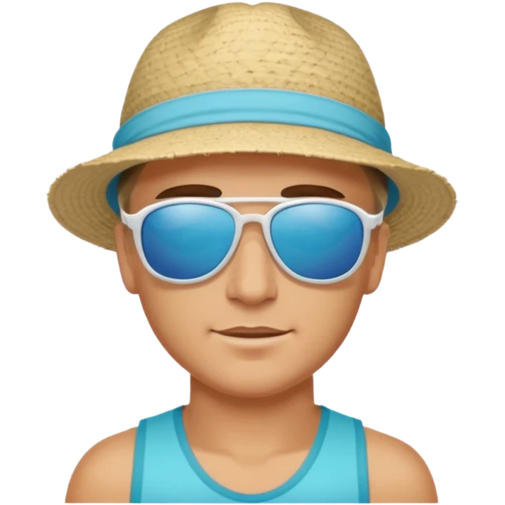 white sportsman on the turks emoji