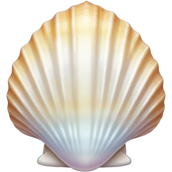 white shell emoji
