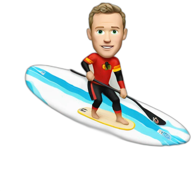 Jonathan Toews as surfer emoji