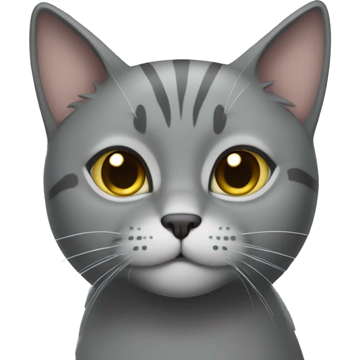grey cat emoji