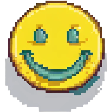 A simple happy face emoji