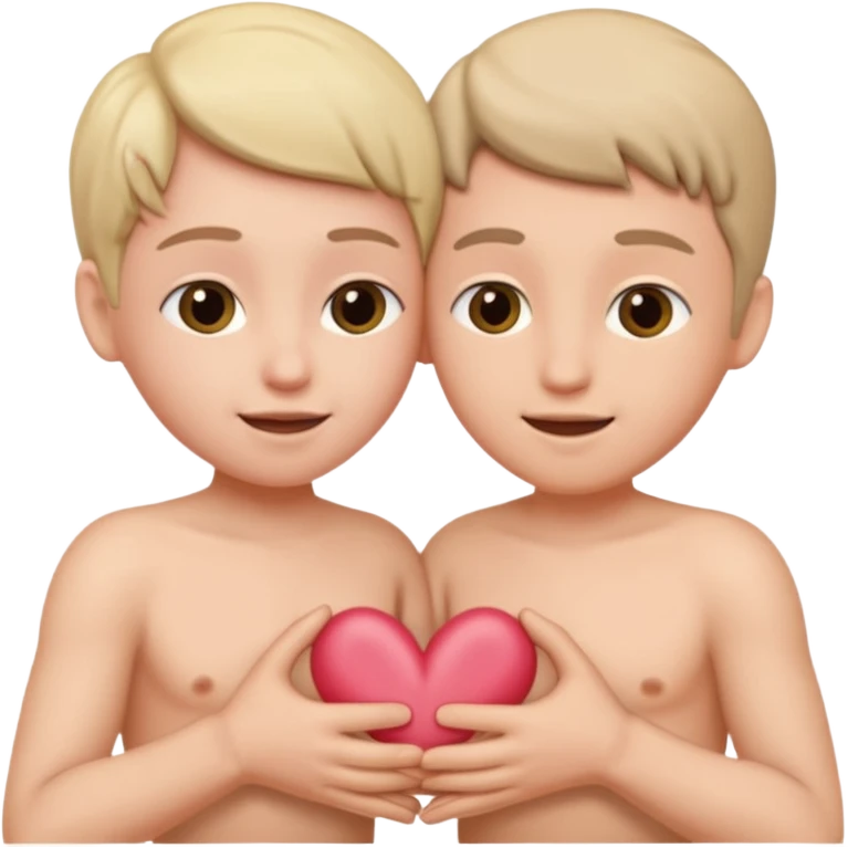 Loving and caring intercourse realistic genitals coupling to bring life emoji