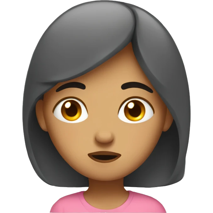 Tired girl emoji