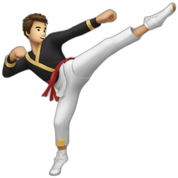 Double kick emoji