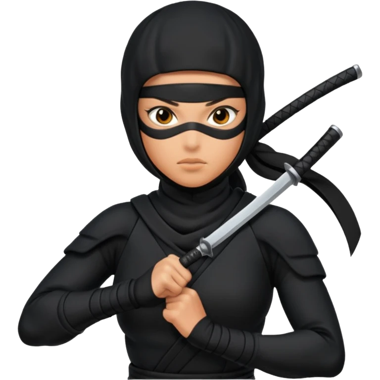 ninja woman emoji