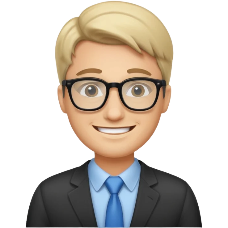 cool office guy emoji