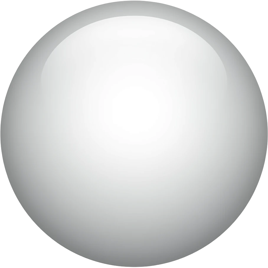 White Circle emoji