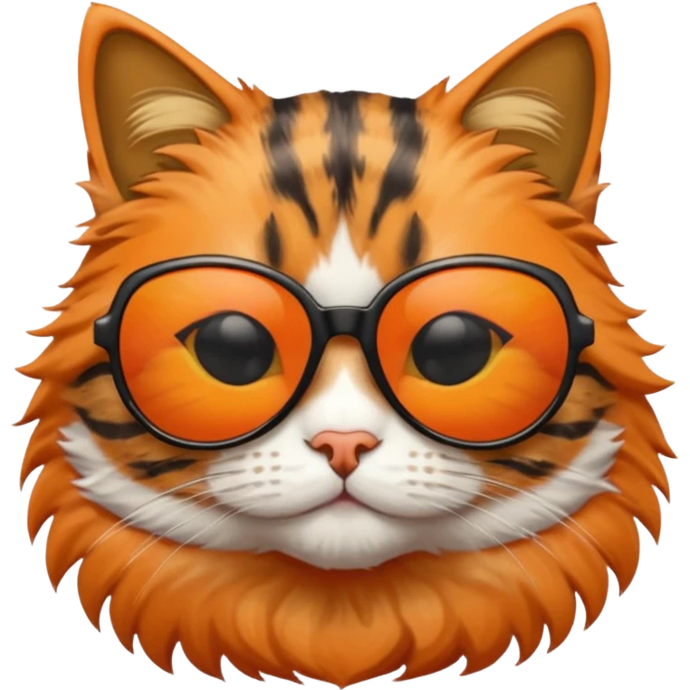 Cat wearing sunglasses emoji