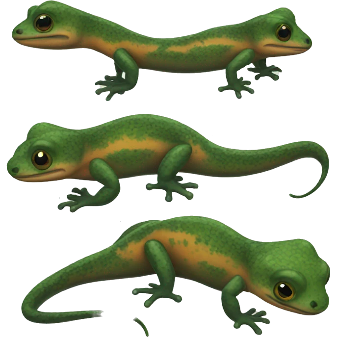 suspicious salamanders emoji