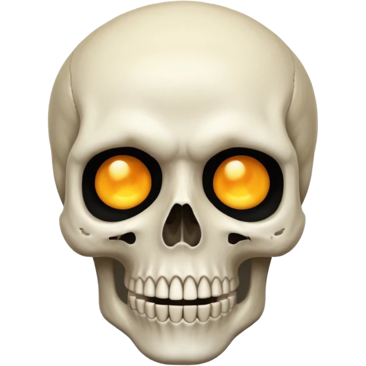 A skull and a shocked in one emoji