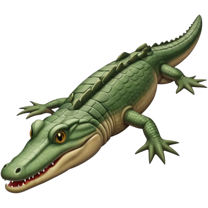 Tiktaalik Roseau-a fish that looks like a crocodile emoji