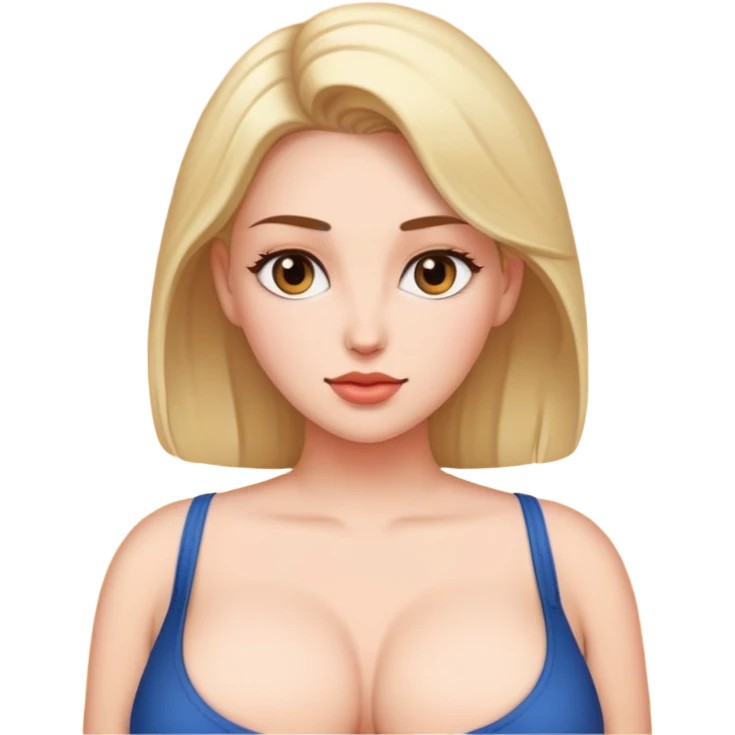 Гола жінка з великими ціцками emoji