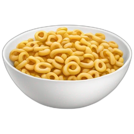 bowl of cheerios emoji