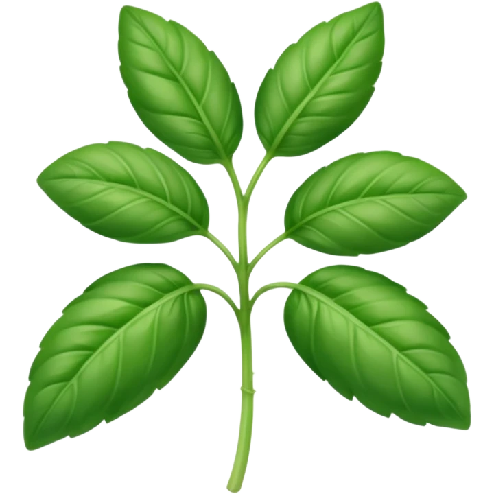 sprig of basil emoji