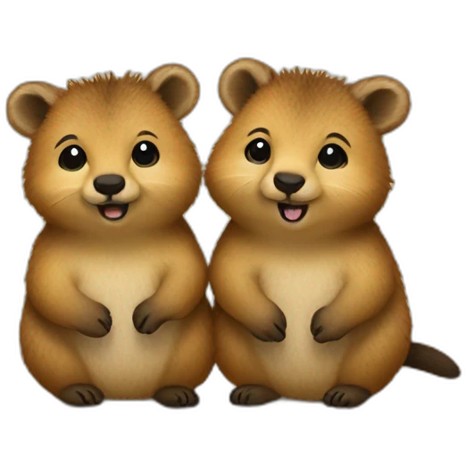 quokka lesbian couple emoji