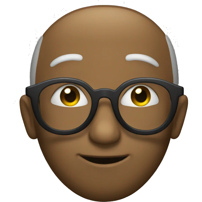 Beso con gafas emoji
