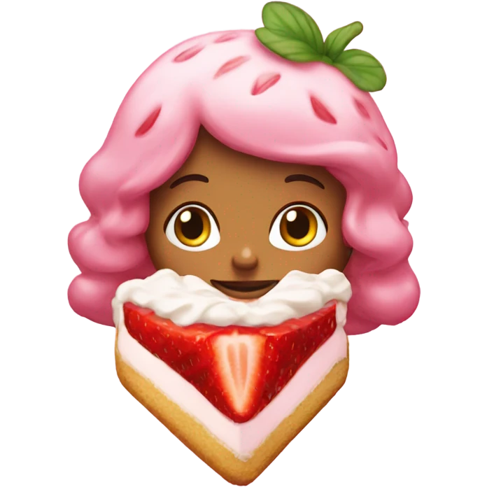 Strawberry shortcake  emoji