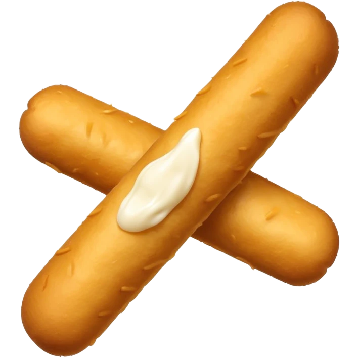 Mozzarella sticks + cheese pull emoji