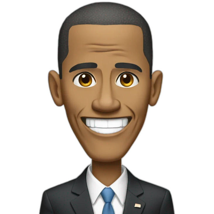 skiny obama emoji