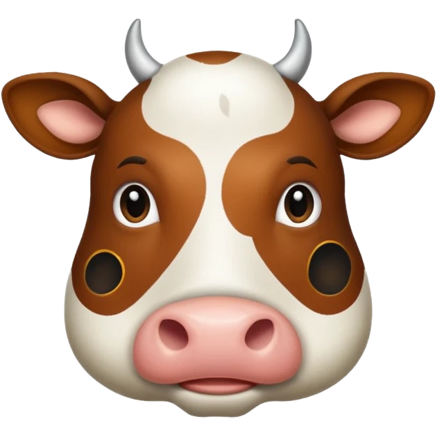  A cow that is mixed with Saturn
 emoji