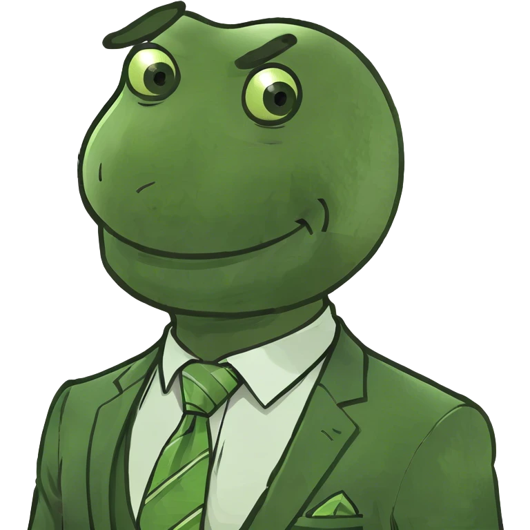 smiling man in formal attire emoji