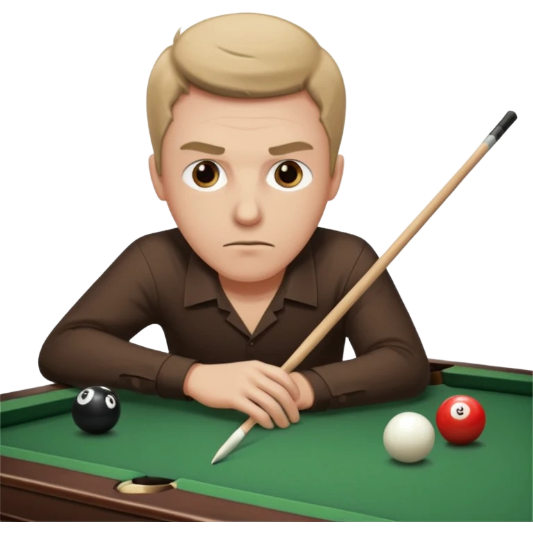 billiard man emoji