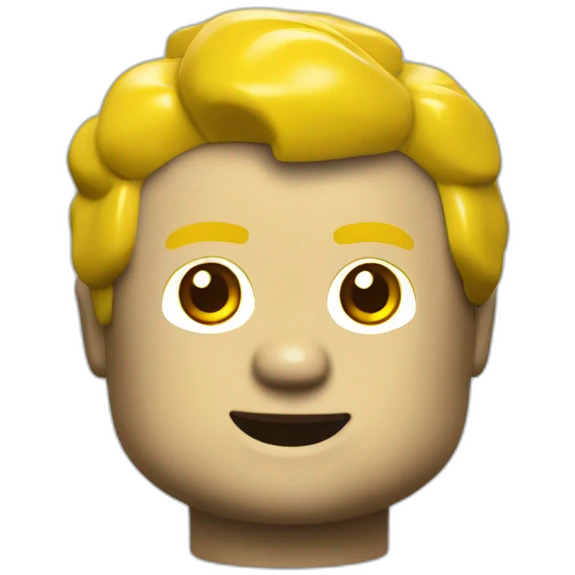yellow lego minifig emoji