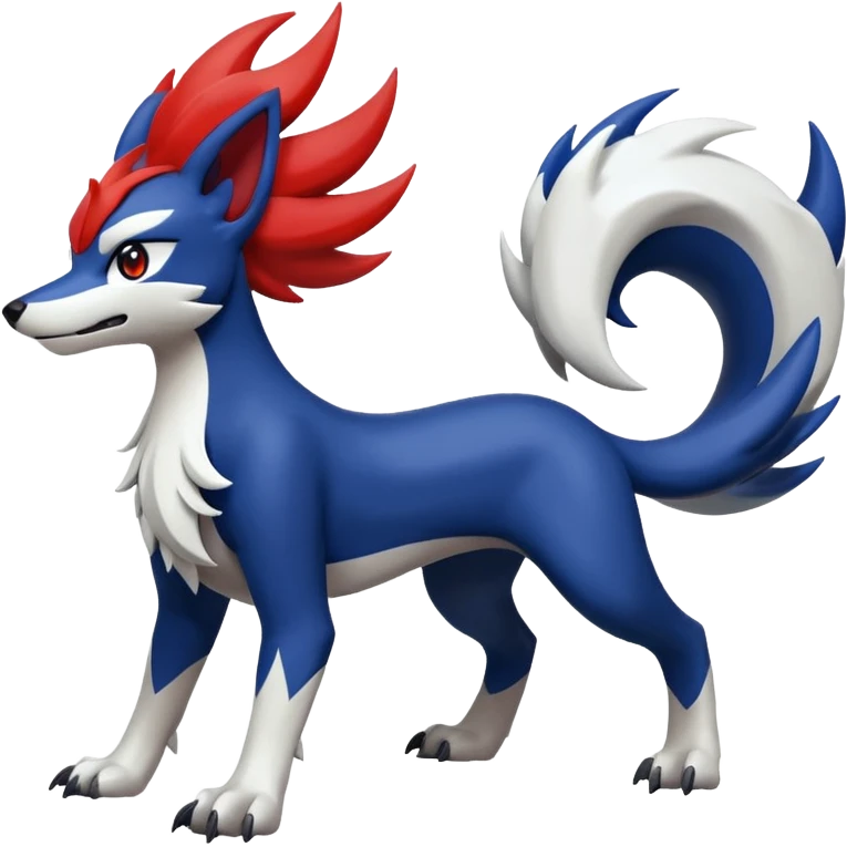 Koraidon-Lycanroc(midnight form)-Lugia-fusion  emoji